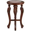 Design Toscano Four Caryatids Marble-Topped Hardwood Pedestal Table, PK 2 DY930070